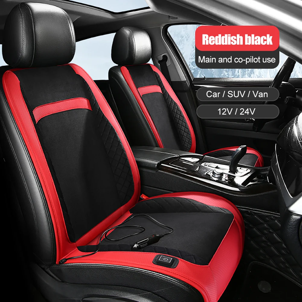 NEW Heated Car Seat Cover 12-24V Universal Car Seat Heater Warmer 3'S Fast Heating Pad Winter Warmer Seat Cushion Seat Protector
NEW Heated Car Seat Cover 12-24V Universal Car Seat Heater Warmer 3'S Fast Heating Pad Winter Warmer Seat Cushion Seat Protector