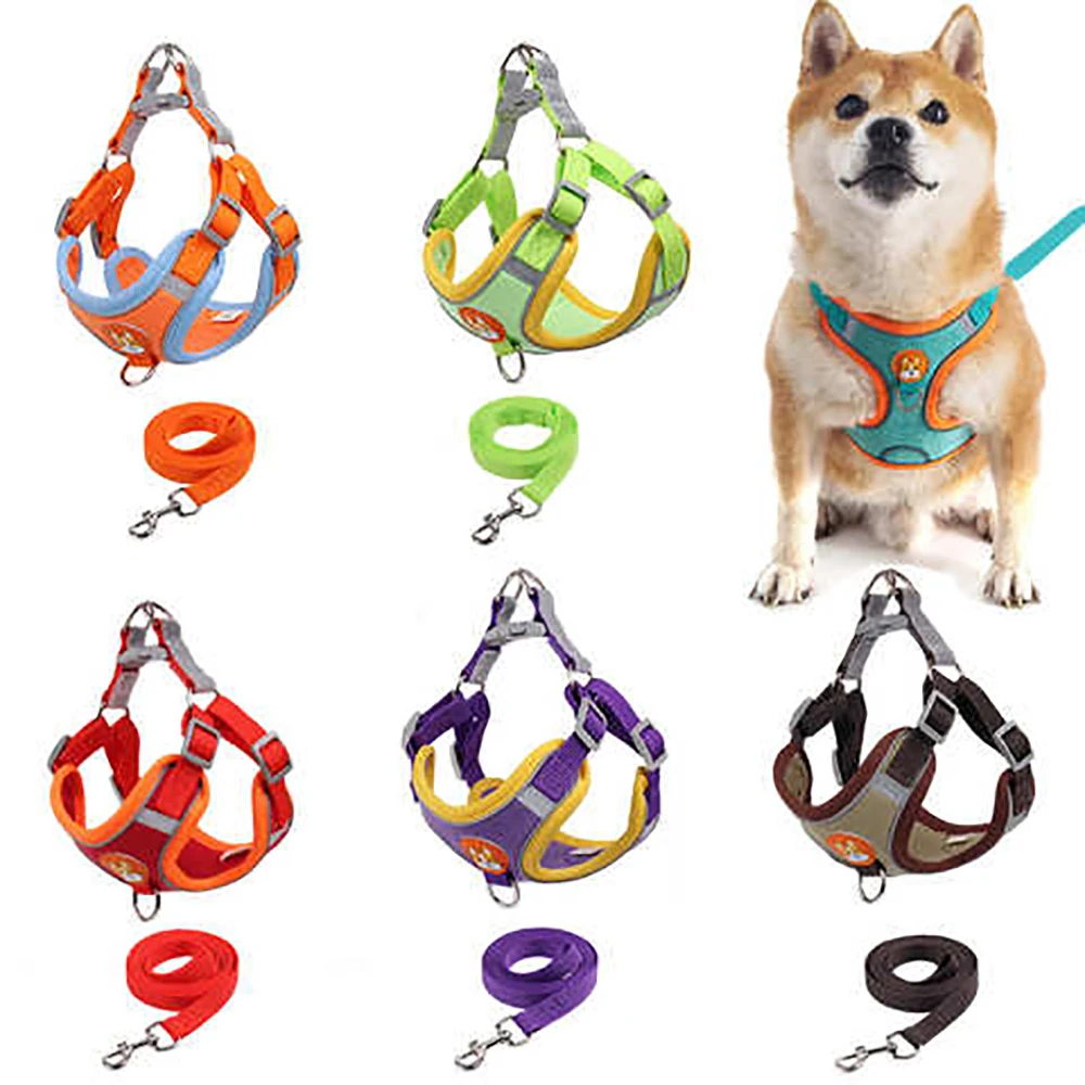 Adjustable Dog Harness and Leash Set, Reflective Puppy Gift, Cat Harness Vest, Small Dog Outdoor Training Leashes, No Pull
Adjustable Dog Harness and Leash Set, Reflective Puppy Gift, Cat Harness Vest, Small Dog Outdoor Training Leashes, No Pull