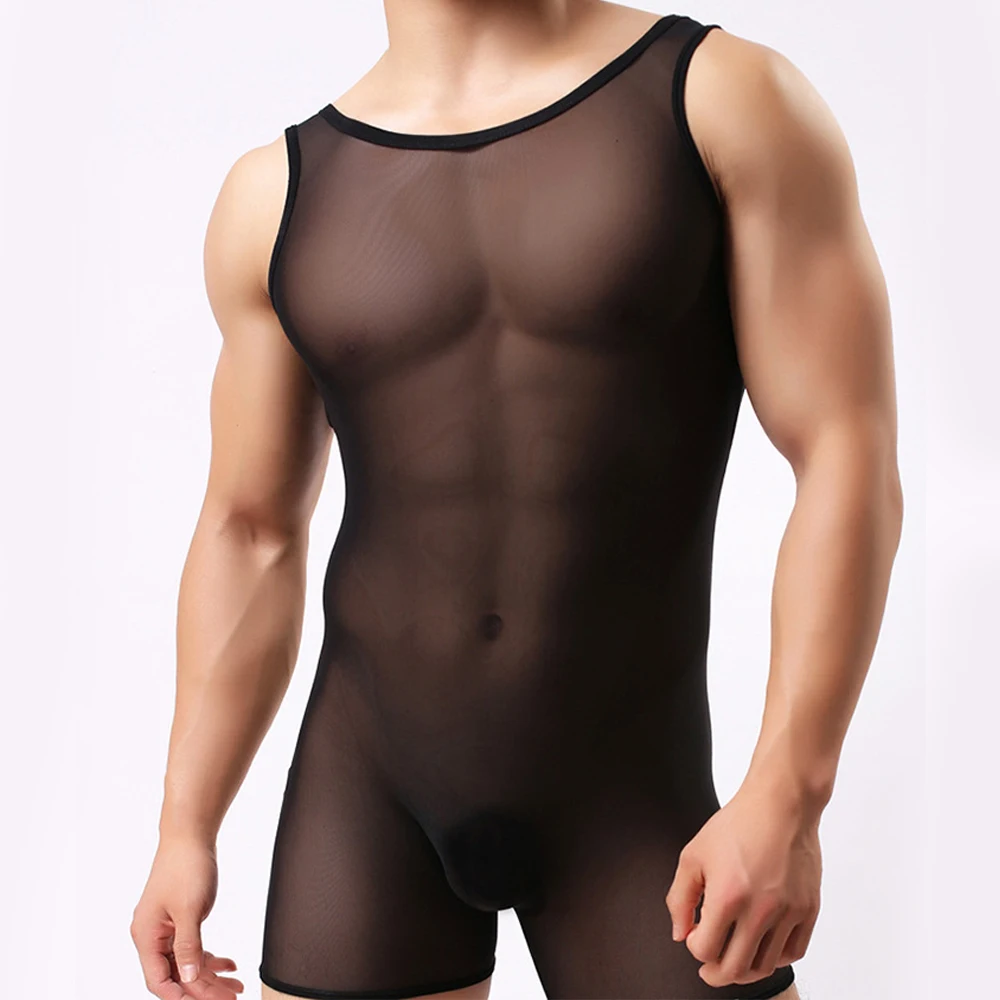 Bodysuit Men's Sheer Fabric Shapewear T Shirt with Mesh and High Elasticity for Good Breathability in Black/Color
Bodysuit Men's Sheer Fabric Shapewear T Shirt with Mesh and High Elasticity for Good Breathability in Black/Color