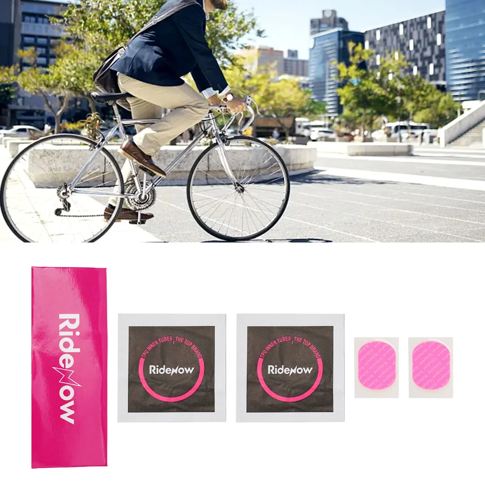 Ridenow Tpu Inner Tube Repair Bicycle Patches Glue Tyres Tires Inner Tubes Tool Bicycle Repair Tools Accessory
Ridenow Tpu Inner Tube Repair Bicycle Patches Glue Tyres Tires Inner Tubes Tool Bicycle Repair Tools Accessory