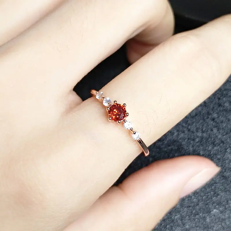 Ruby ring female European and American simple ins personality strip ring ring crystal topaz gemstone
Ruby ring female European and American simple ins personality strip ring ring crystal topaz gemstone