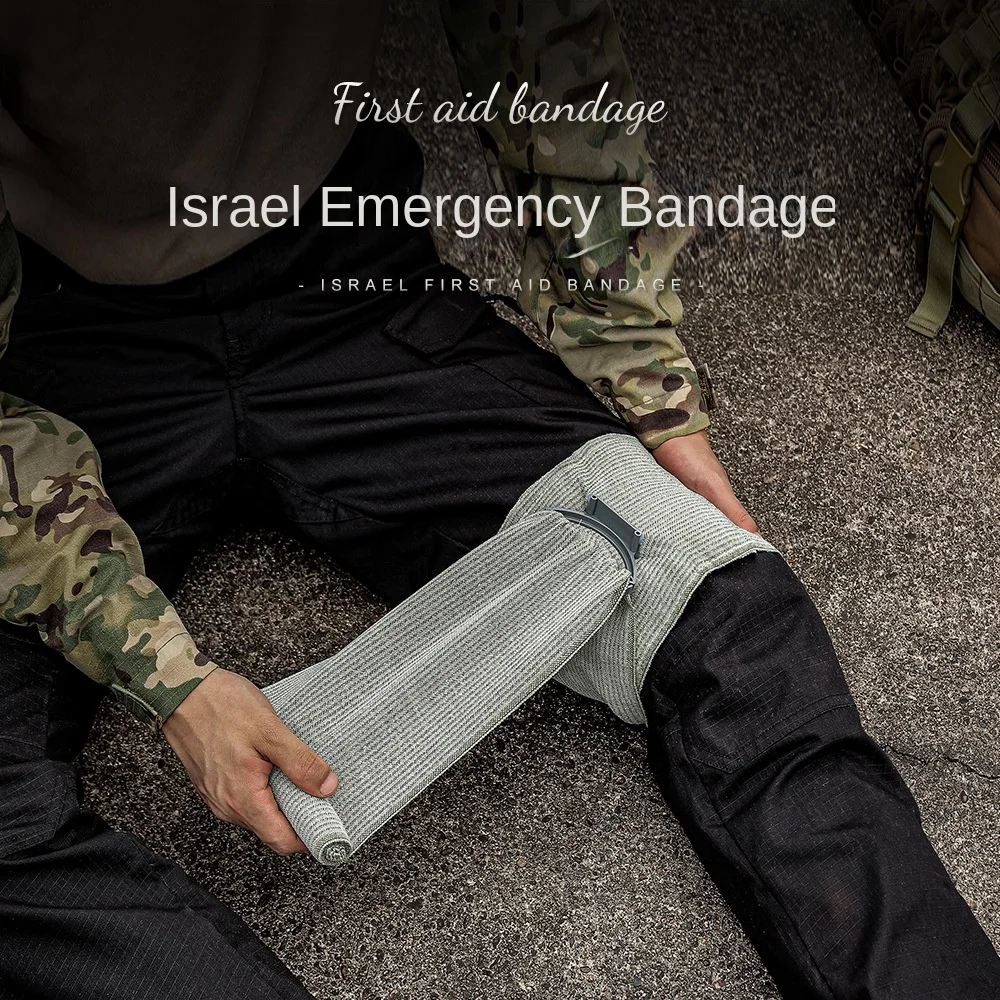 Outdoor Elastic Tactical Tourniquet Camping Supplies First Aid Training Trauma Vacuum Pressurized Israeli Bandage Survival Kit
Outdoor Elastic Tactical Tourniquet Camping Supplies First Aid Training Trauma Vacuum Pressurized Israeli Bandage Survival Kit