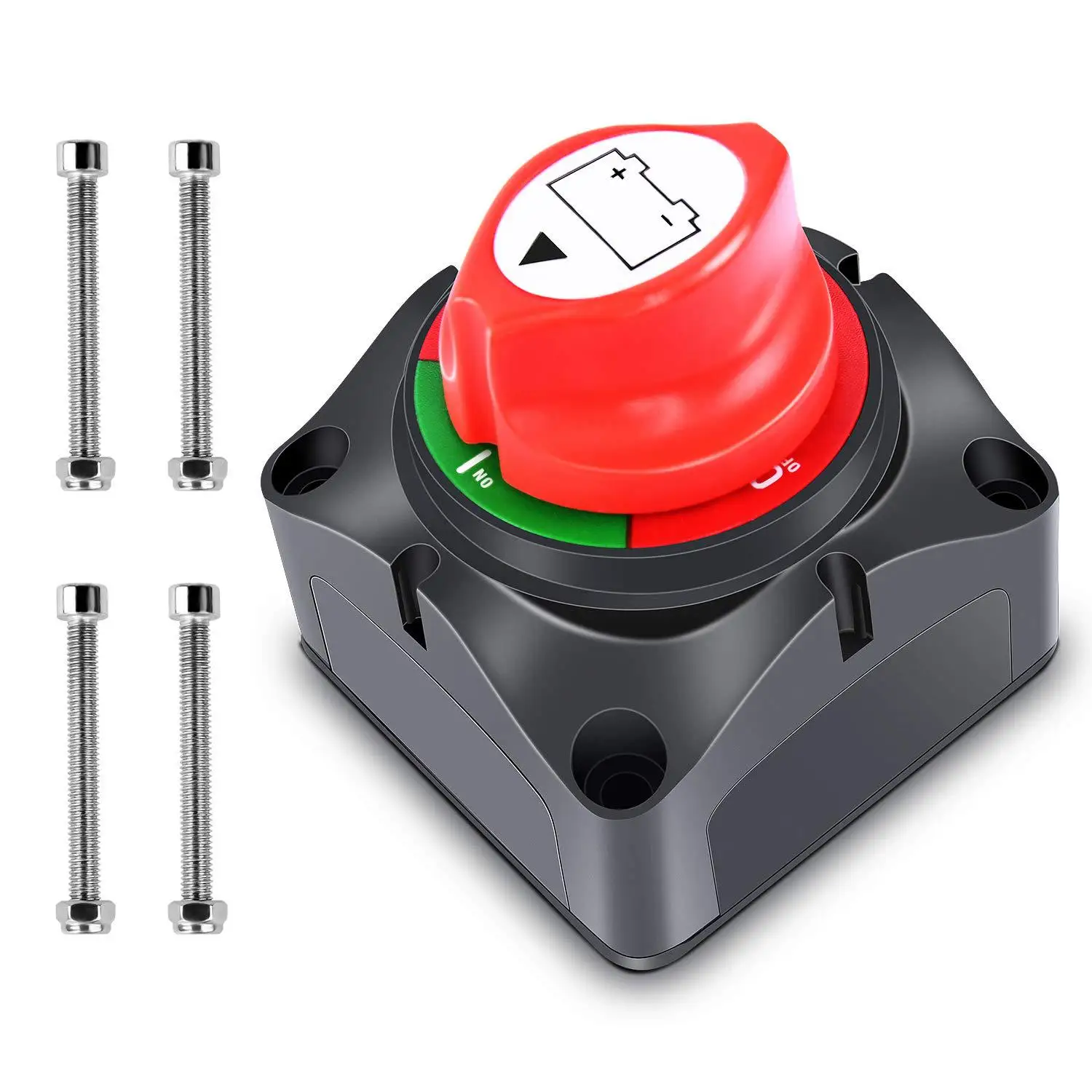 Car Battery Disconnect Switch 48V 24V 12V Cut Off 4 Position 2 Pin 275A Battery Connection Switch For Marine Boat Auto RV
Car Battery Disconnect Switch 48V 24V 12V Cut Off 4 Position 2 Pin 275A Battery Connection Switch For Marine Boat Auto RV