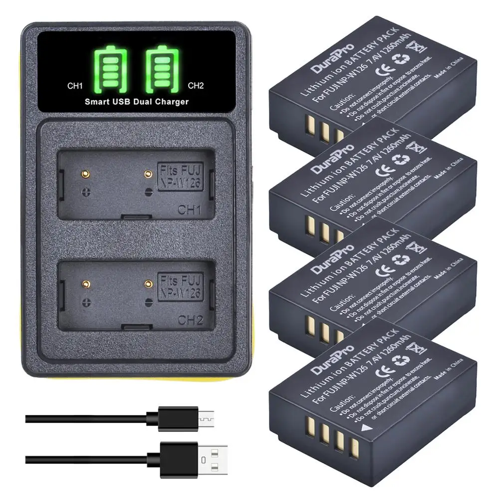1260mAh NP-W126 NP W126 NP-W126S W126S Battery Bateria + Dual Charger for Fuji X-Pro1 XPro1 X-T1 XT1,HS30EXR HS33EXR X PRO1
1260mAh NP-W126 NP W126 NP-W126S W126S Battery Bateria + Dual Charger for Fuji X-Pro1 XPro1 X-T1 XT1,HS30EXR HS33EXR X PRO1
