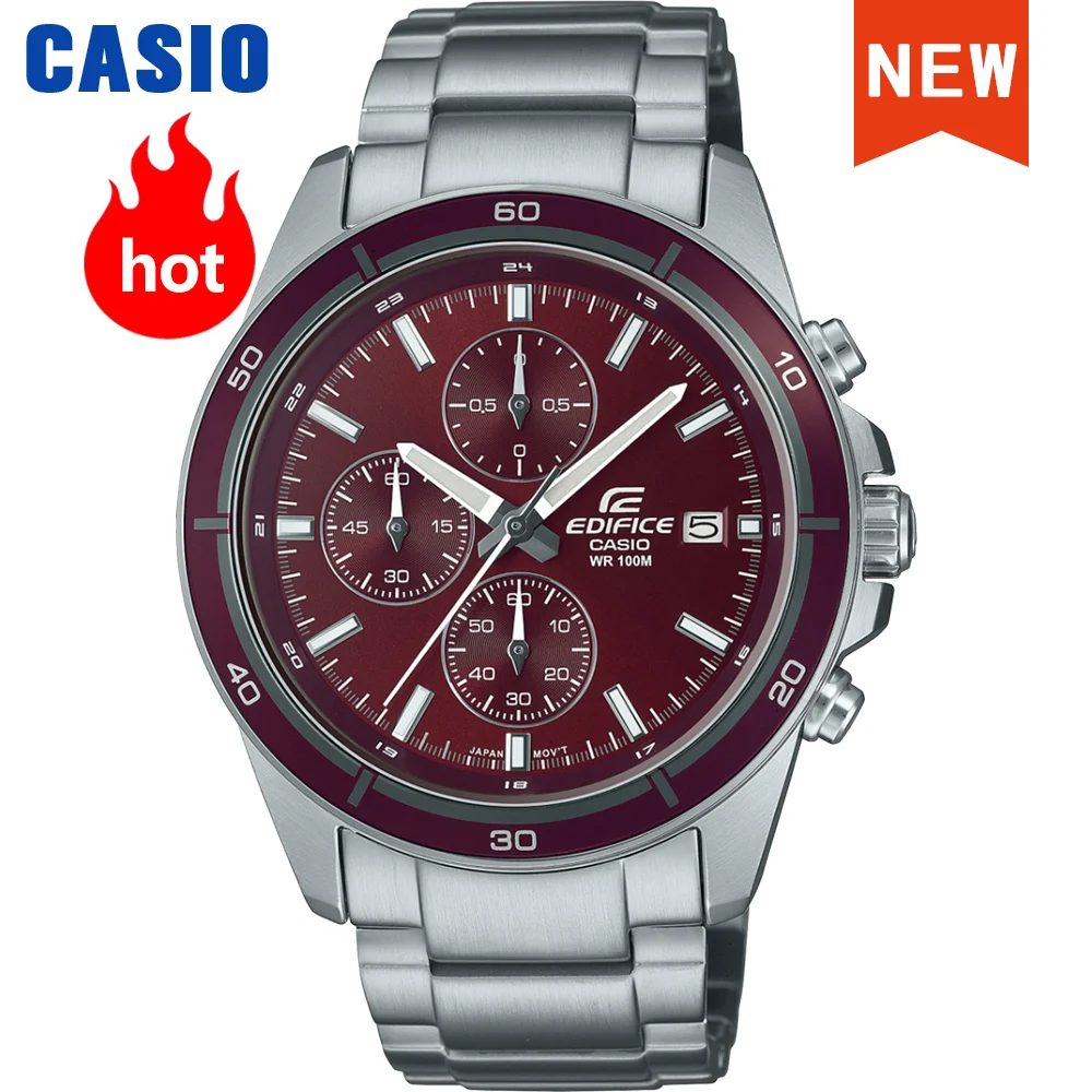 

Casio watch for men Edifice brand luxury quartz 100m Waterproof Chronograph Business fashions military men watch EF reloj hombre