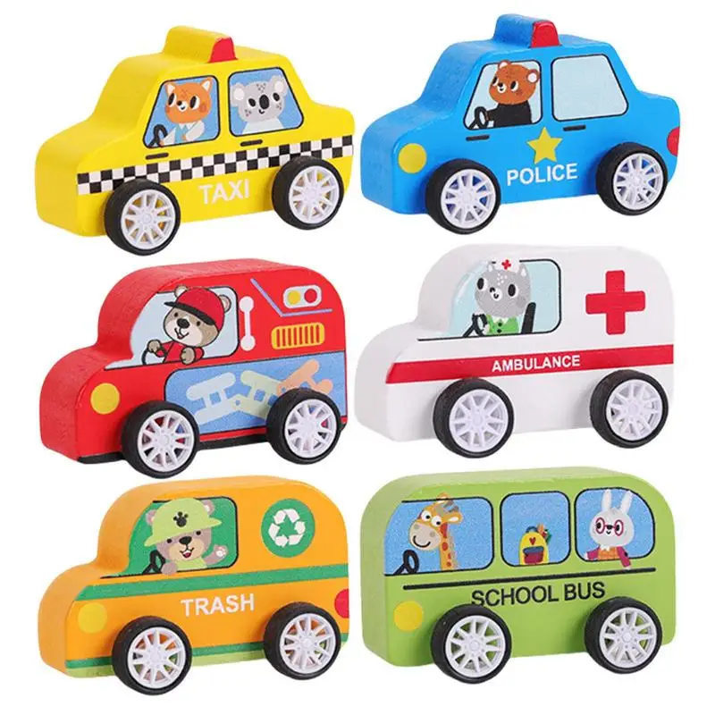 6pcs Kids Pull Back Vehicle Early Education Car Bus Toy Push and Go Cars Toys Wooden Pretend to Play Kids Interactive Toy
6pcs Kids Pull Back Vehicle Early Education Car Bus Toy Push and Go Cars Toys Wooden Pretend to Play Kids Interactive Toy