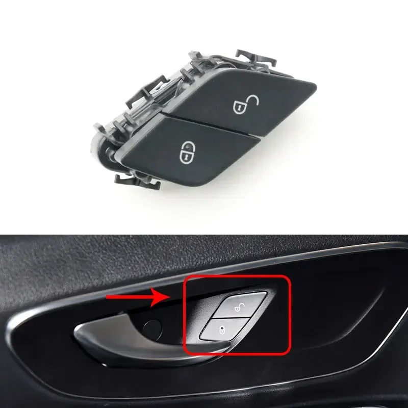 

Car Central Driver Side Door Lock Unlock Switch Button Block For Mercedes-Benz Vito C/V/GLC Class W447 W448 X253 W205 2015-2021