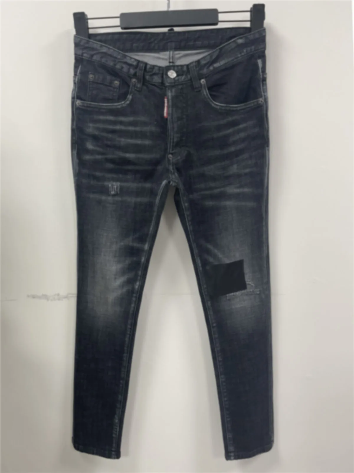 2024 Spring and Autumn Water Wash Worn Hole Patch Paint Splash Ink Micro Elastic Small Feet Black D2 Jeans Male
2024 Spring and Autumn Water Wash Worn Hole Patch Paint Splash Ink Micro Elastic Small Feet Black D2 Jeans Male