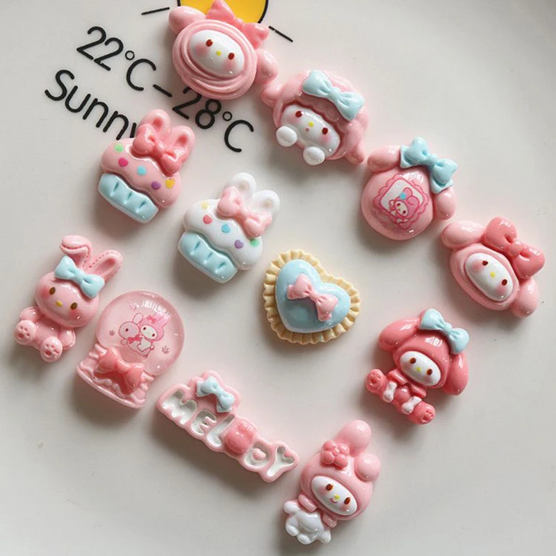 My Melody Sanrio Kawaii Anima Diy Resin Accessories Cute Sweet Cartoon Three-Dimensional Patch Decoration Lovely Gifts for Girls
My Melody Sanrio Kawaii Anima Diy Resin Accessories Cute Sweet Cartoon Three-Dimensional Patch Decoration Lovely Gifts for Girls