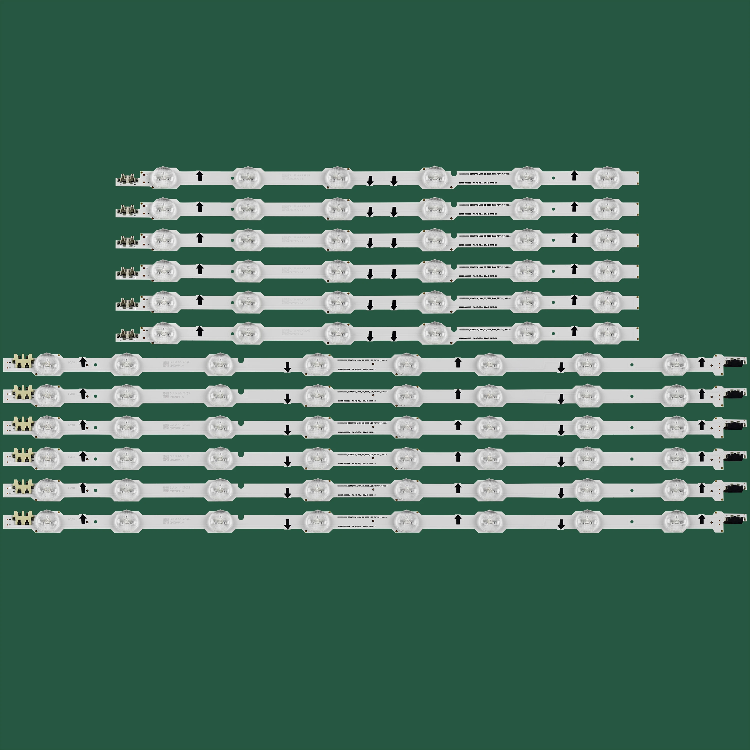 Светодиодная лента для подсветки для Samsung UN50HU6950F UE50HU6900U UE50HU6900 UE50HU7000 UN50HU6900 UA50HU7000
Светодиодная лента для подсветки для Samsung UN50HU6950F UE50HU6900U UE50HU6900 UE50HU7000 UN50HU6900 UA50HU7000