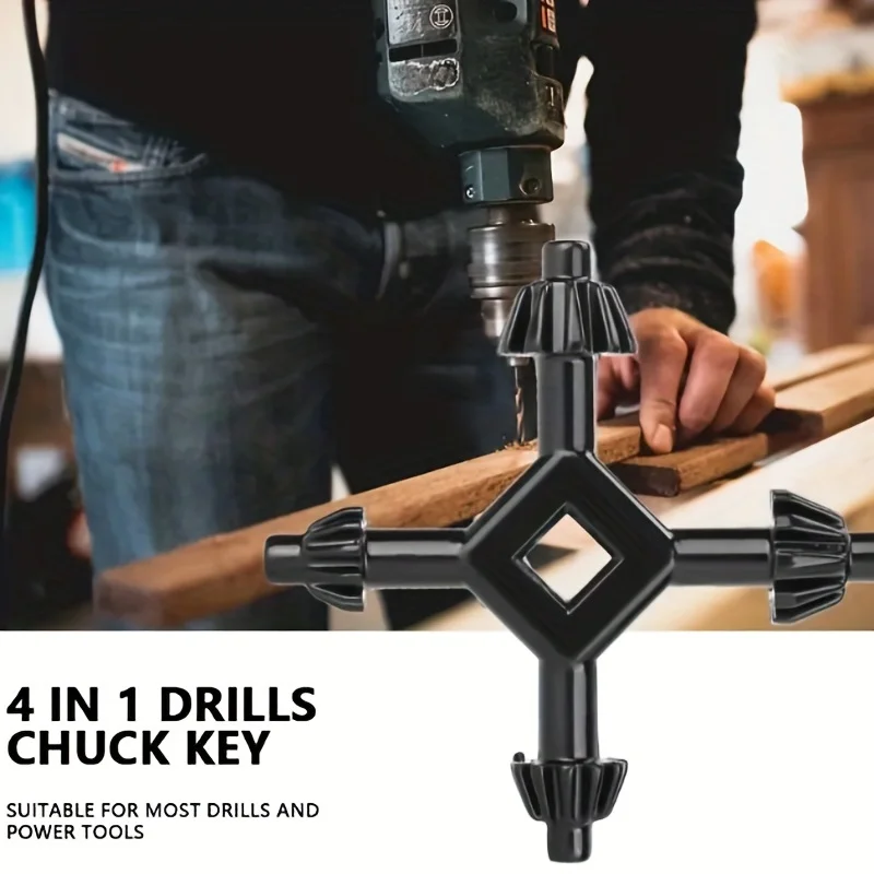 Durable 4-in-1 Multi-Purpose Wrench with 6mm to 16mm Cross Drill Chuck Carbon Steel Great for Drills and Pistols No Assembly 2 Mallzona S468f2d0a93a5473f8ae8921f4de1583d6 Durable 4-in-1 Multi-Purpose Wrench with 6mm to 16mm Cross Drill Chuck Carbon Steel Great for Drills and Pistols No Assembly Mallzona