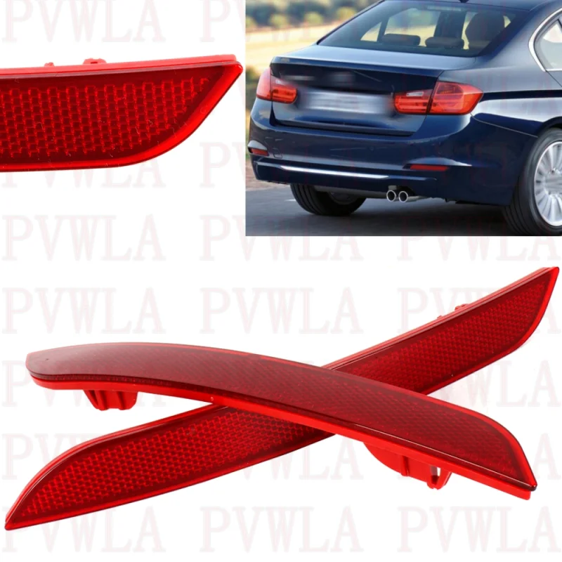 Pair Left And Right Rear Bumper Reflector 63147301187 63147301188 For BMW 3 Series Sedan F30 F33 F35 2012 2013 2014
Pair Left And Right Rear Bumper Reflector 63147301187 63147301188 For BMW 3 Series Sedan F30 F33 F35 2012 2013 2014