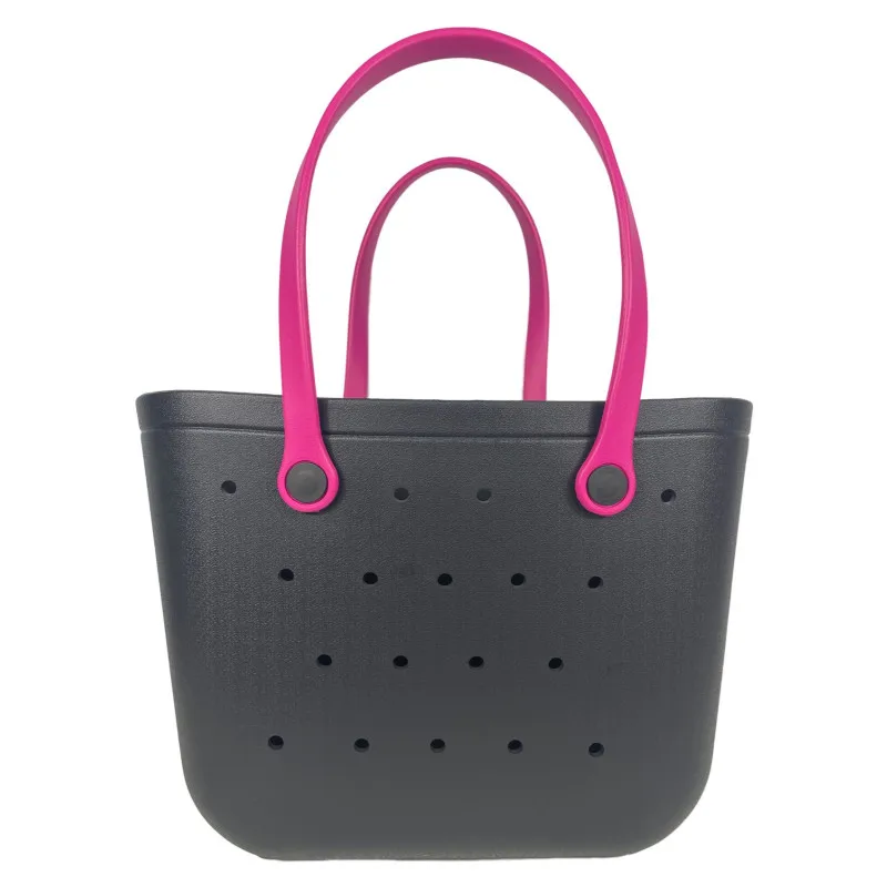 18.5 inches Large Hole Charms Basket Bog Silicone Beach Bag Tote Bag Waterproof Washable EVA Durable Open Tote Bag 2021
18.5 inches Large Hole Charms Basket Bog Silicone Beach Bag Tote Bag Waterproof Washable EVA Durable Open Tote Bag 2021