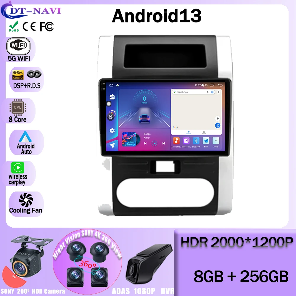 Android 13 для Nissan X-Trail X Trail 2 T31 2007 - 2015 Автомагнитола мультимедийный видеоплеер навигация GPS 4G BT головное устройство
Android 13 для Nissan X-Trail X Trail 2 T31 2007 - 2015 Автомагнитола мультимедийный видеоплеер навигация GPS 4G BT головное устройство