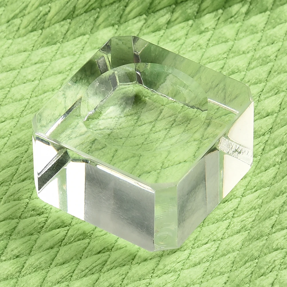 Clear Glass Ball Square Dimple Blocks Crystal Ball Display Base Stand Holder Decorative Ornaments Home Decoration
Clear Glass Ball Square Dimple Blocks Crystal Ball Display Base Stand Holder Decorative Ornaments Home Decoration