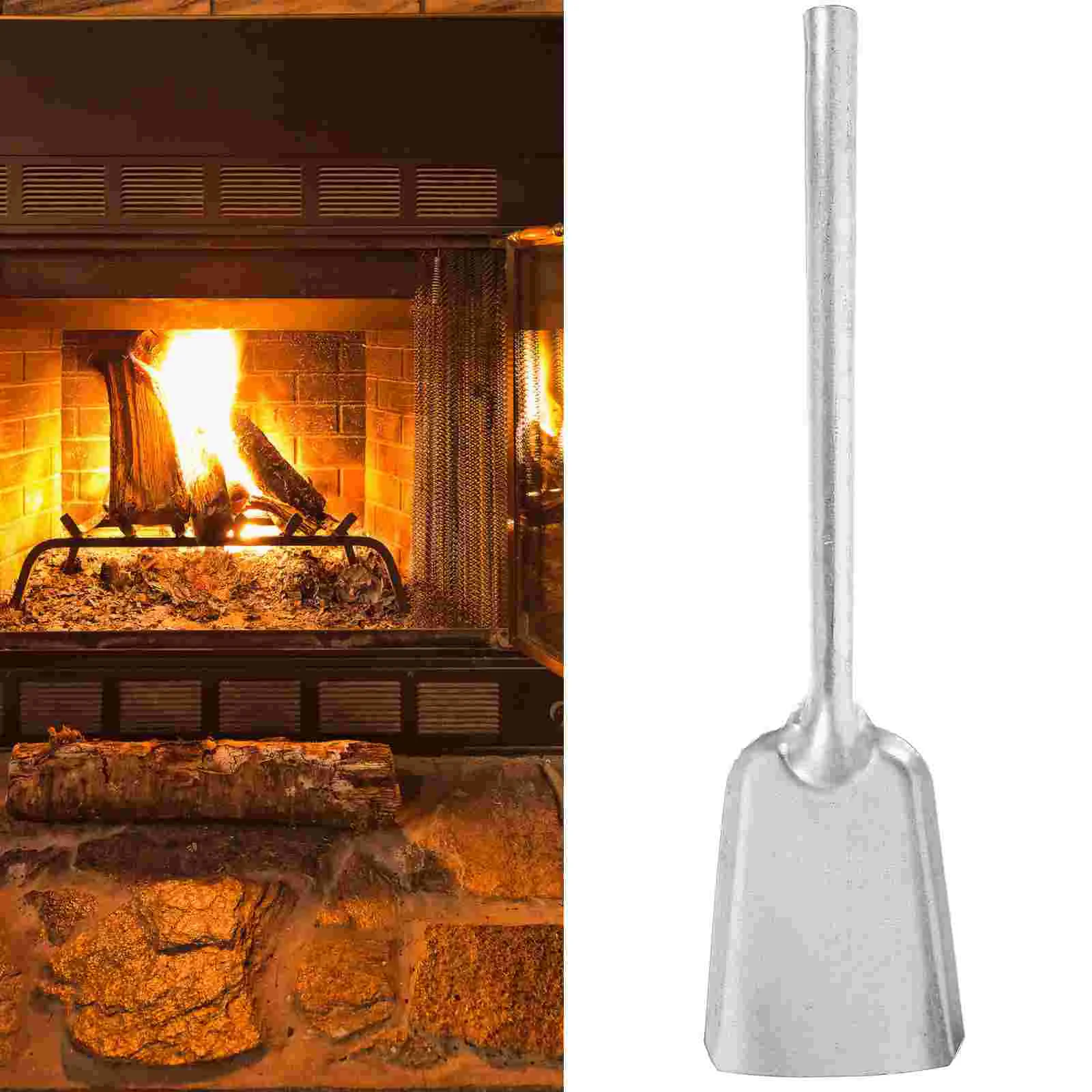 

Thickening Iron Coal Ash Slag Stove for Kitchen Long Handle Coal Ash Garden Pellet Grill