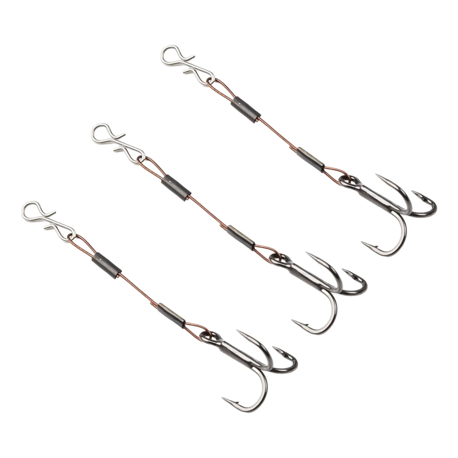 Get Ready for Your Next Fishing Adventure with 3pcs Pack Fishing Stingers Treble Hooks, Stainless Steel, and Durable
Get Ready for Your Next Fishing Adventure with 3pcs Pack Fishing Stingers Treble Hooks, Stainless Steel, and Durable