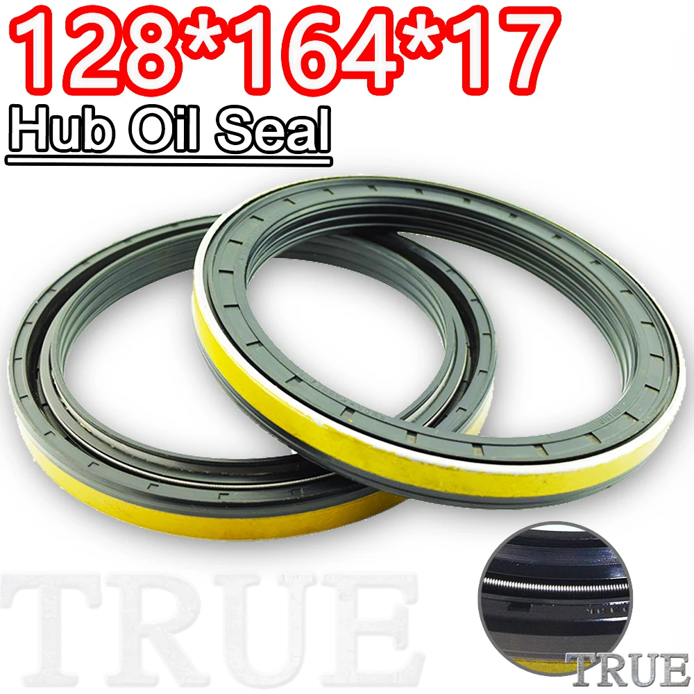 

Hub Oil Seal 128*164*17 For Tractor Cat 128X164X17 O ring Repair kit Nitrile NBR Nok Washer Skf Orginal Quality Heavy Rebuild