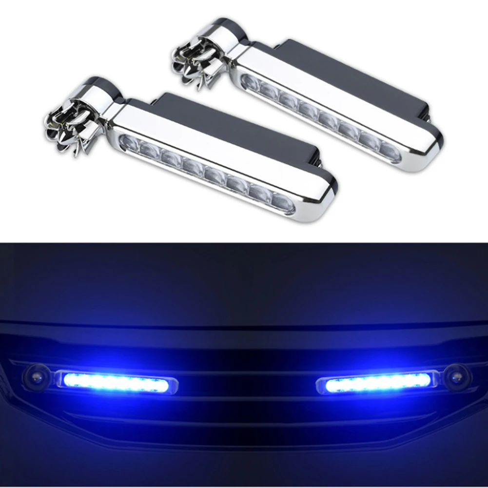 2pcs Wind Powered LED DayTime Running Light Auxiliary Lighting Rotation Fan Lamp Replacement Head Auxiliary Lights
2pcs Wind Powered LED DayTime Running Light Auxiliary Lighting Rotation Fan Lamp Replacement Head Auxiliary Lights