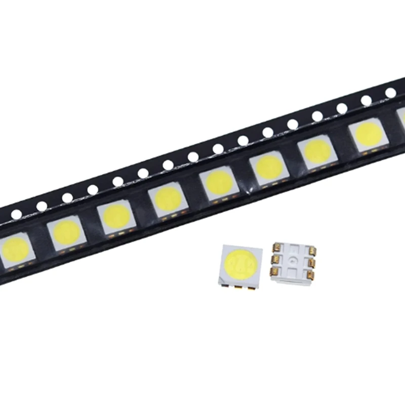 100PCS 5050 LED White LEDs High-Brightness Diodo Azul Luz 6500K SMD Light-emitting Diodes SMD 5050 White Light Diodo 18lm 
100PCS 5050 LED White LEDs High-Brightness Diodo Azul Luz 6500K SMD Light-emitting Diodes SMD 5050 White Light Diodo 18lm