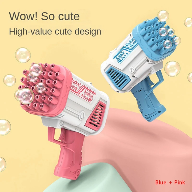 Electric Bubble Machine Soap Bubble Machine Sound And Light Electric Children's Toys
Electric Bubble Machine Soap Bubble Machine Sound And Light Electric Children's Toys