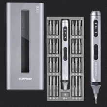 Precision Electric Screwdriver Set Silent and Durable Type-C Fast Charging Cordless Screwdriver 17/50 In 1 Electric Tool Set