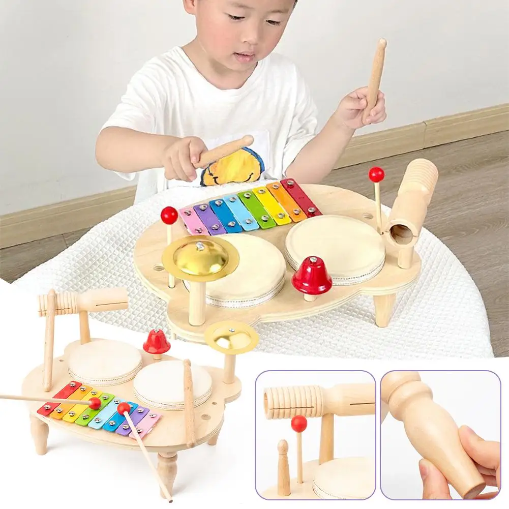 Musical Instruments Sensory Toys Montessori Toys No Toxic Early Education Toys Best Gifts with Hand Drum for Boys Girls W1U2
Musical Instruments Sensory Toys Montessori Toys No Toxic Early Education Toys Best Gifts with Hand Drum for Boys Girls W1U2