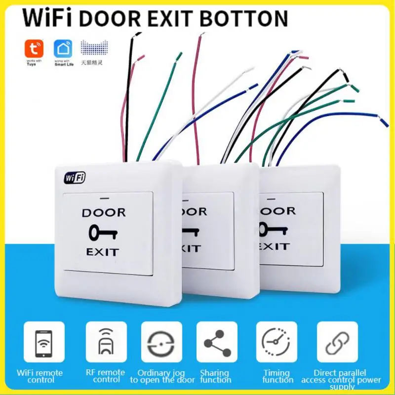 Tuya WIFI Smart Door Access Control System Switch Smart Life App Wireless Remote Control Support Button Manual Switch Smart Home
Tuya WIFI Smart Door Access Control System Switch Smart Life App Wireless Remote Control Support Button Manual Switch Smart Home