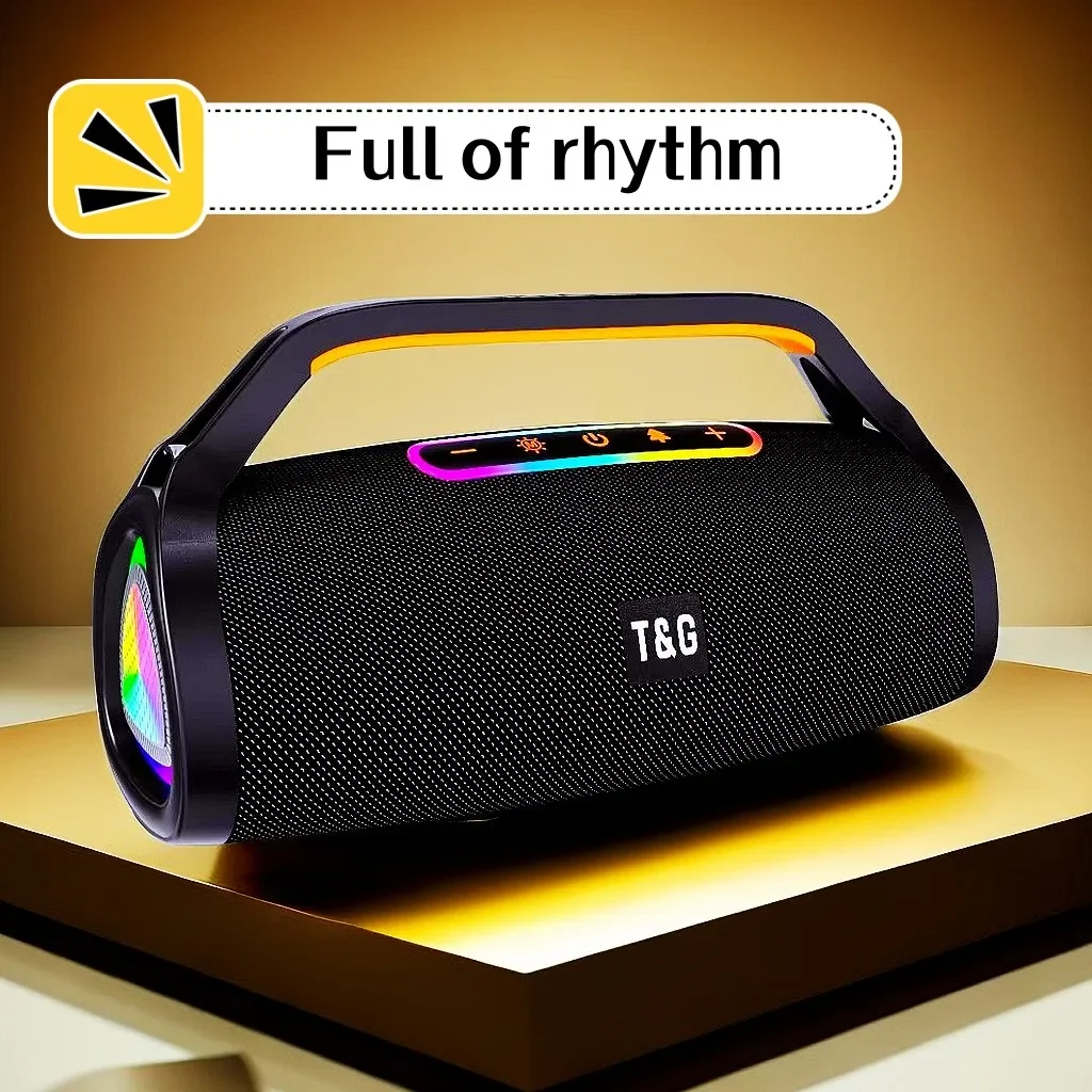 

Original TG-417 Portable Bluetooth Speaker Wireless Bass subwoofer Outdoor Boombox with FM Radio 3D sournd Stereo Music Center