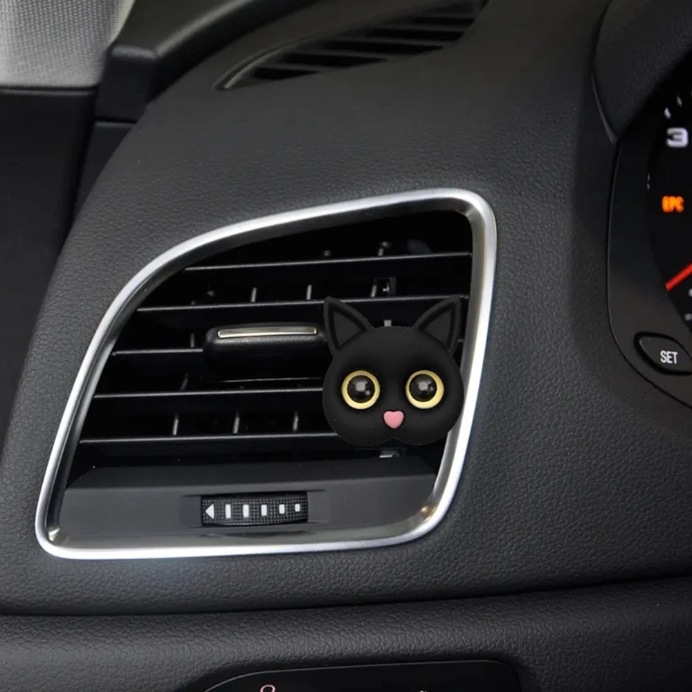 Cute Cat Air Vent Clip Air Conditioning Outlet Clip Car Air Freshener Clip Charm Car Inter Decor Accessories
Cute Cat Air Vent Clip Air Conditioning Outlet Clip Car Air Freshener Clip Charm Car Inter Decor Accessories
