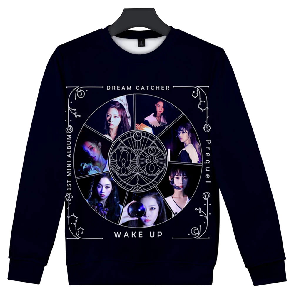 Hot Sale sweetshirts Clothes Kpop Hoodie 3D Printed Dreamcatcher Women/Mens Fashion O-neck Long Sleeve Sweatshirts
Hot Sale sweetshirts Clothes Kpop Hoodie 3D Printed Dreamcatcher Women/Mens Fashion O-neck Long Sleeve Sweatshirts