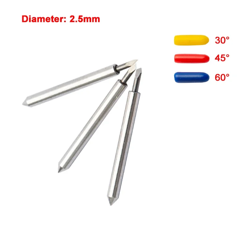 Dia 2.5mm GCC Juguar Cutting Blade Expert 24LX / AR-42 / J5-132C / 132S Vinyl Plotter Cutter Roland Knife 30/45/60 Degree
Dia 2.5mm GCC Juguar Cutting Blade Expert 24LX / AR-42 / J5-132C / 132S Vinyl Plotter Cutter Roland Knife 30/45/60 Degree