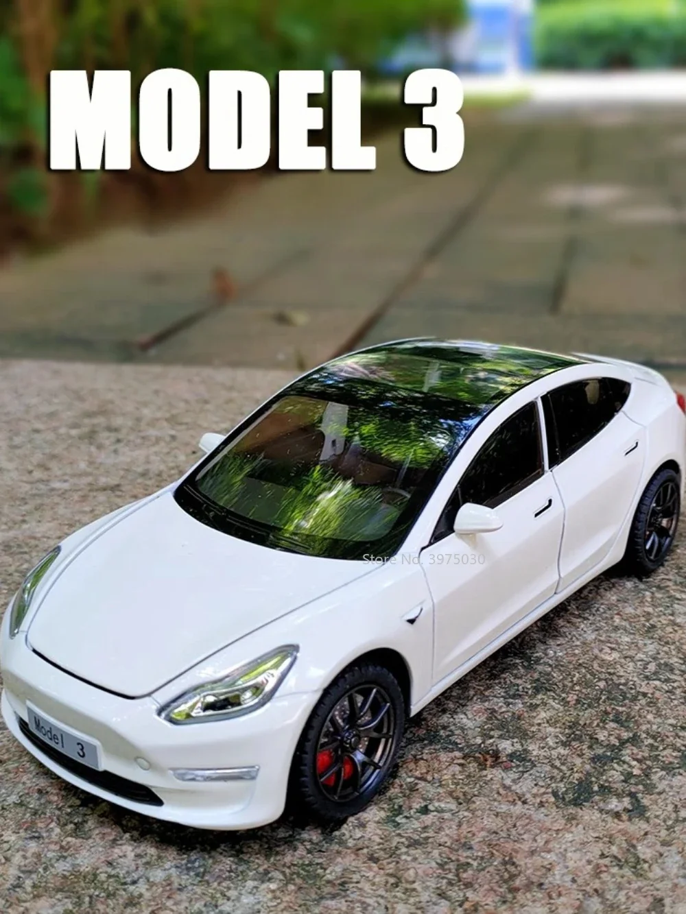 1/24 Tesla MODEL 3 Simulation Scale Toy Alloy Diecast Car Model with Pull Back Door Can Open Rubber Tire Gifts for Boy Christmas
1/24 Tesla MODEL 3 Simulation Scale Toy Alloy Diecast Car Model with Pull Back Door Can Open Rubber Tire Gifts for Boy Christmas