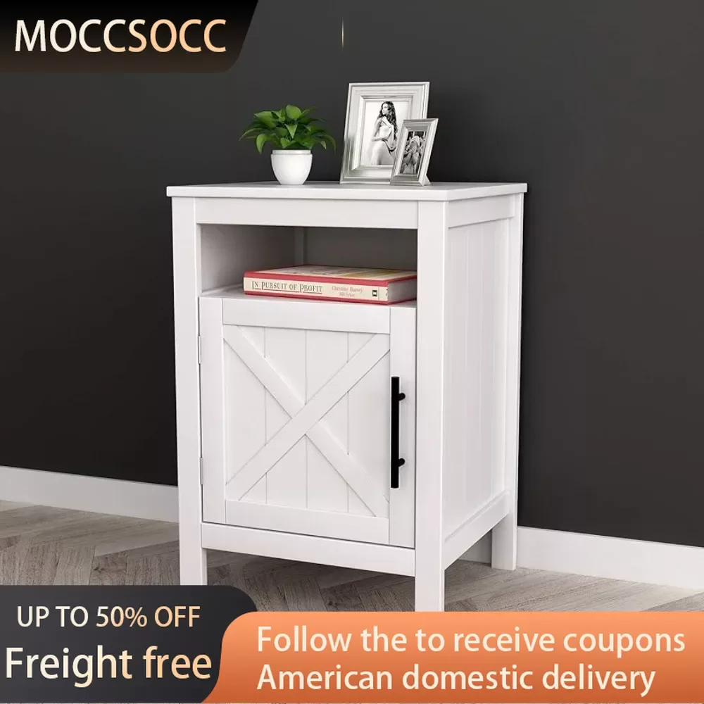 White Finish Nightstand Side End Table With Door Cabinet and Open Shelf 26" H Freight Free Nightstands Bedroom Furniture Bedside
White Finish Nightstand Side End Table With Door Cabinet and Open Shelf 26" H Freight Free Nightstands Bedroom Furniture Bedside