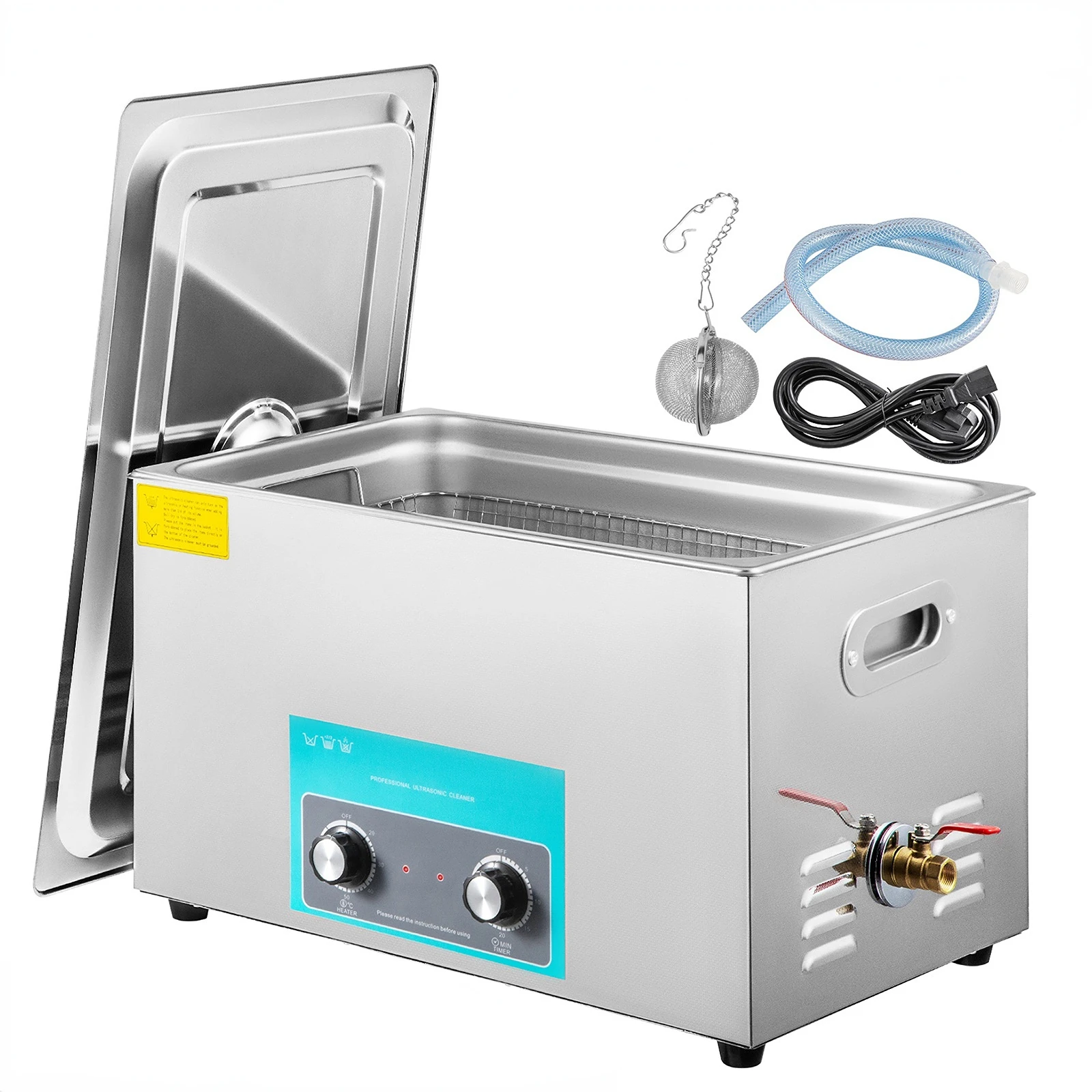 Electric Knob Ultrasonic Cleaner 2L 3L 6L 10L 15L 22L 30L Portable Washing Machine Lave-Dishes Ultrasound Home Appliance
Electric Knob Ultrasonic Cleaner 2L 3L 6L 10L 15L 22L 30L Portable Washing Machine Lave-Dishes Ultrasound Home Appliance
