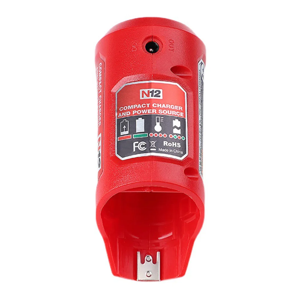 N12 Li-Ion Battery Charger Converter for Milwaukeee M12 12V Li-Ion Battery USB Device Mobile Phone Power Supply, A
N12 Li-Ion Battery Charger Converter for Milwaukeee M12 12V Li-Ion Battery USB Device Mobile Phone Power Supply, A