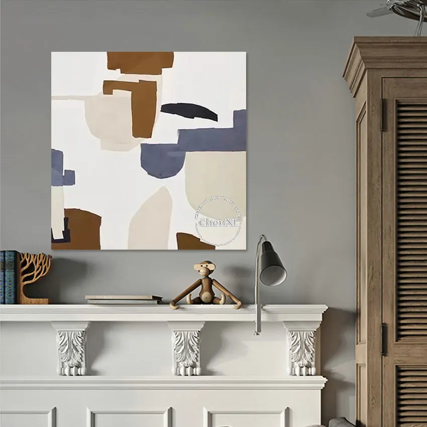 Wall Hangings Office Decor Geometry Pattern Canvas Oil Painting Picture Handmade Unframed Abstract Pieces Art Interior Show
Wall Hangings Office Decor Geometry Pattern Canvas Oil Painting Picture Handmade Unframed Abstract Pieces Art Interior Show