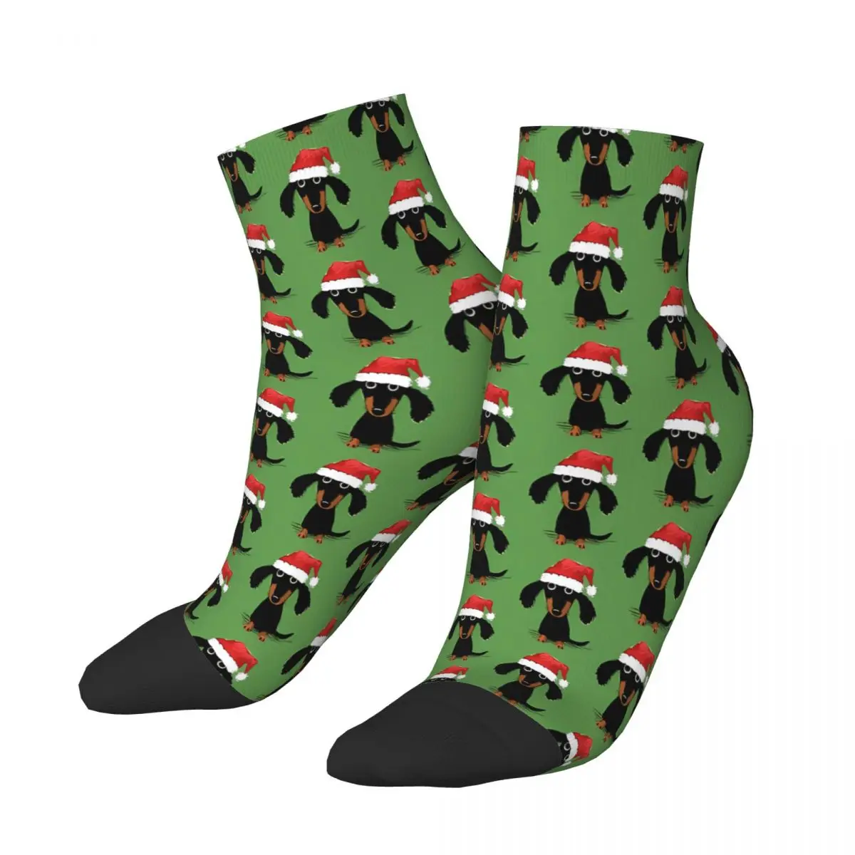 Doxie Clause Santa Dachshund Funny Wiener Dog Christmas Ankle Socks Male Mens Women Winter Stockings Polyester
Doxie Clause Santa Dachshund Funny Wiener Dog Christmas Ankle Socks Male Mens Women Winter Stockings Polyester