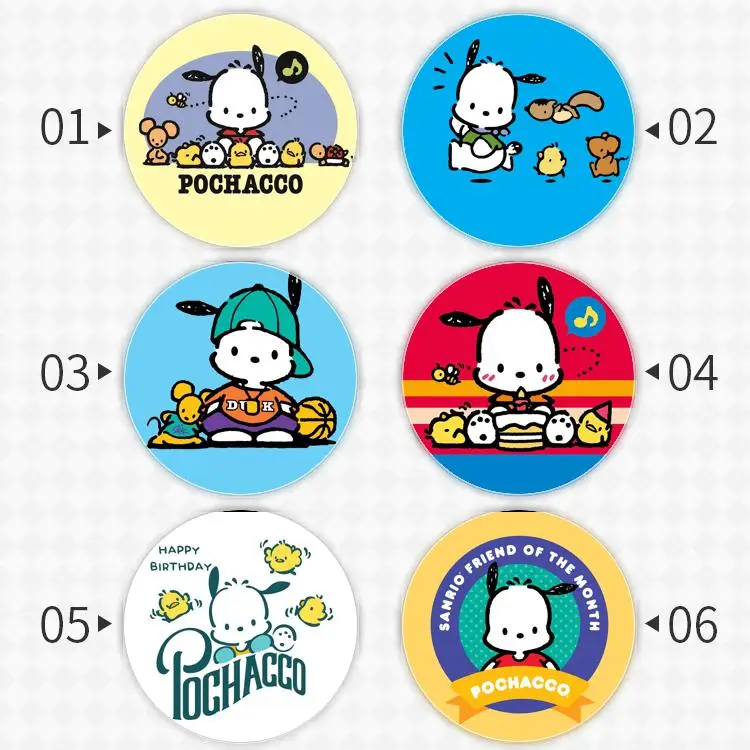 

Pochacco Badge Brooch anchor Peripherals Pin Anime Clothes Fashion Customize Fandom Cosplay Personalized Jewelry DIY Tinplate