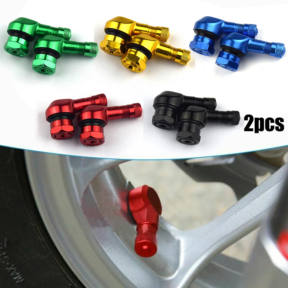 2PCS Motorcycle 90 Degree Wheel Stem Tubeless Valve CNC Aluminum Alloy Material Adaptable Automobile Mode 4Color Optional
2PCS Motorcycle 90 Degree Wheel Stem Tubeless Valve CNC Aluminum Alloy Material Adaptable Automobile Mode 4Color Optional