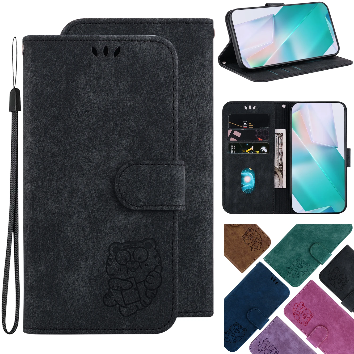 

Stand Flip Wallet For Honor 7A 8A 8S 8C 8X 9x 9 10 10I 20i 20 Pro Lite View 20 Leather Protect Cover