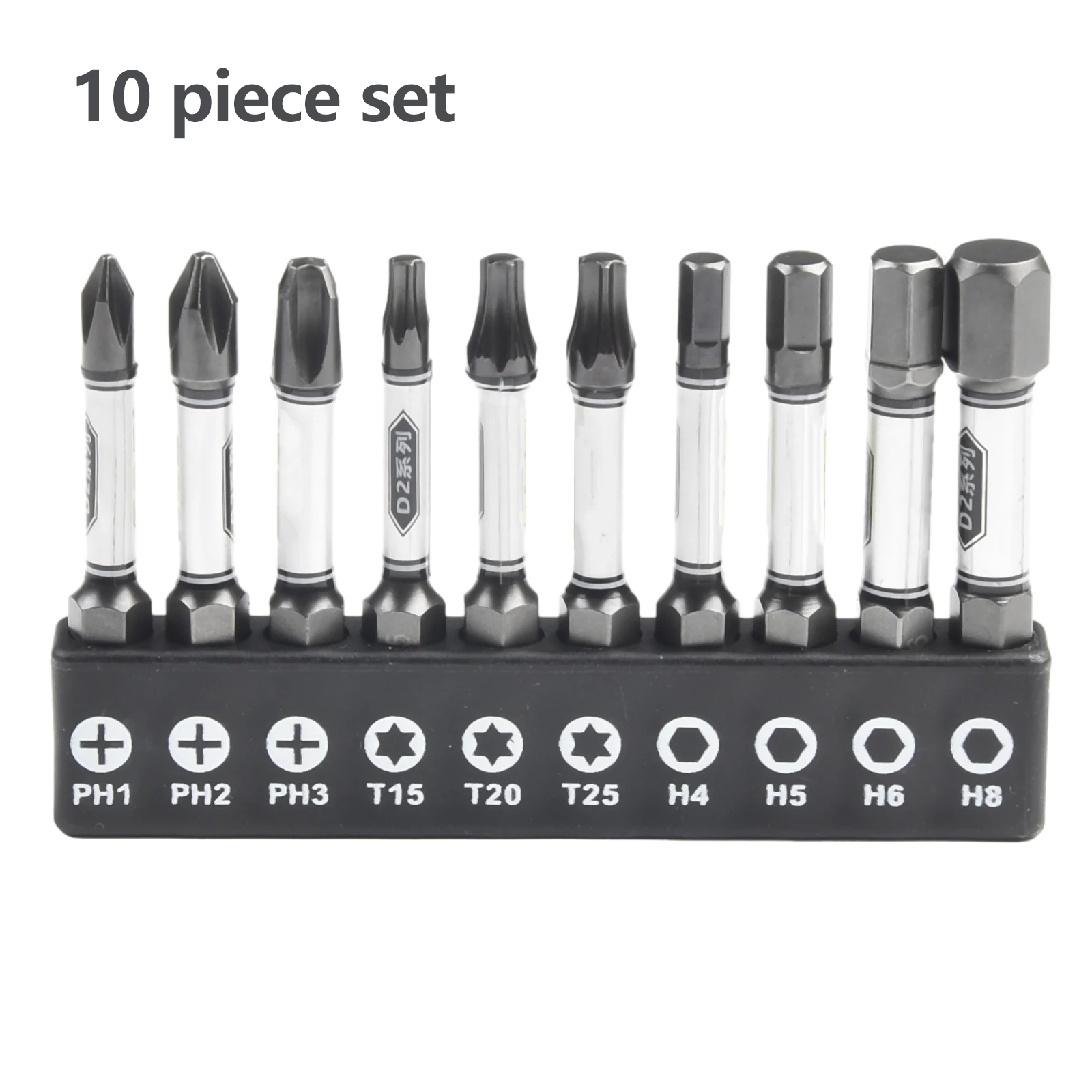 Efficient and Reliable Screwdriving with 10pcs Magnetic Screwdriver Bits Suitable for Pneumatic and Electric Power Tools
Efficient and Reliable Screwdriving with 10pcs Magnetic Screwdriver Bits Suitable for Pneumatic and Electric Power Tools