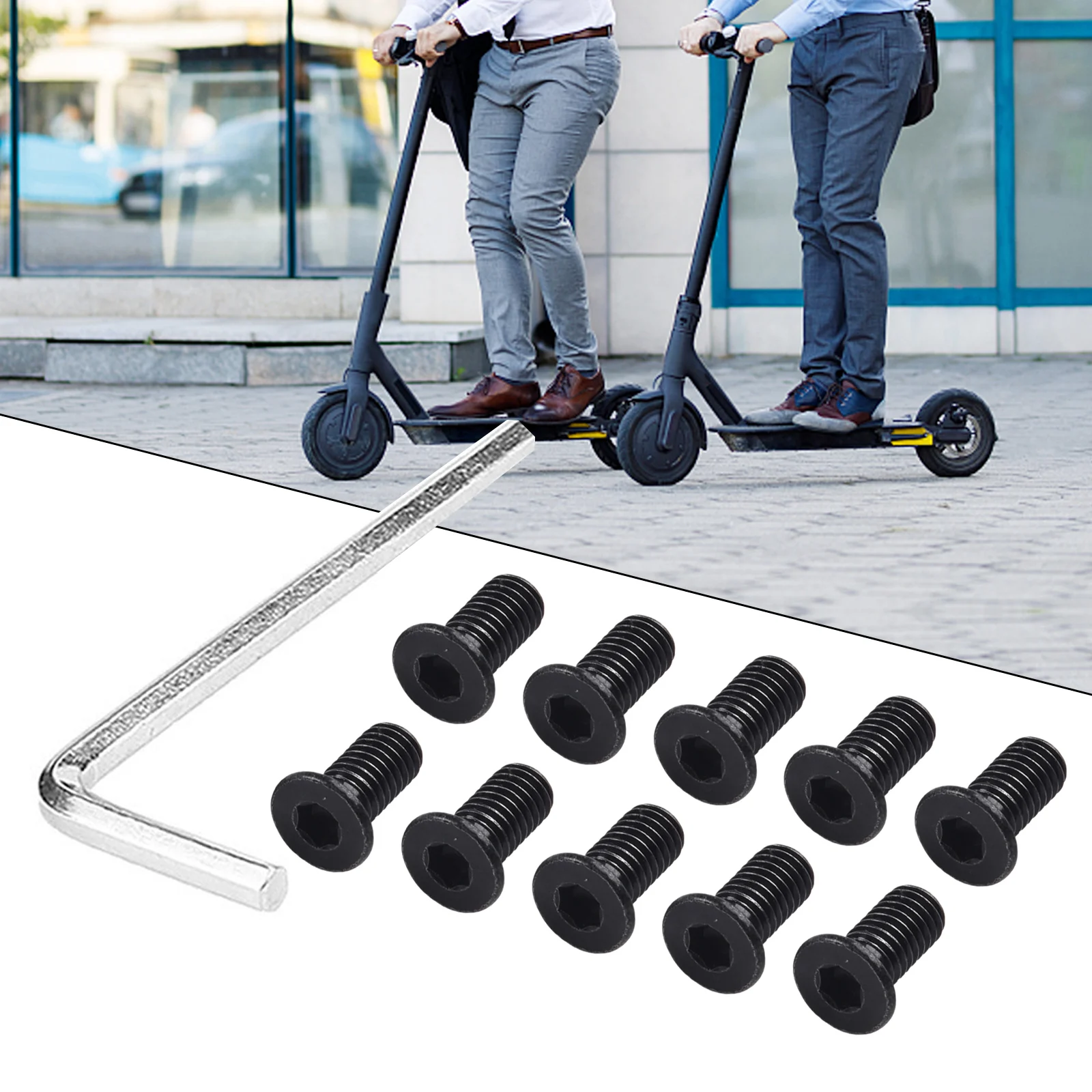 Electric Scooter Fixed Bolts For Ninebot ES1/E/ES4 Electric Scooter Pole To Base Mounting Screws Kits Scooter Assembled Screws
Electric Scooter Fixed Bolts For Ninebot ES1/E/ES4 Electric Scooter Pole To Base Mounting Screws Kits Scooter Assembled Screws