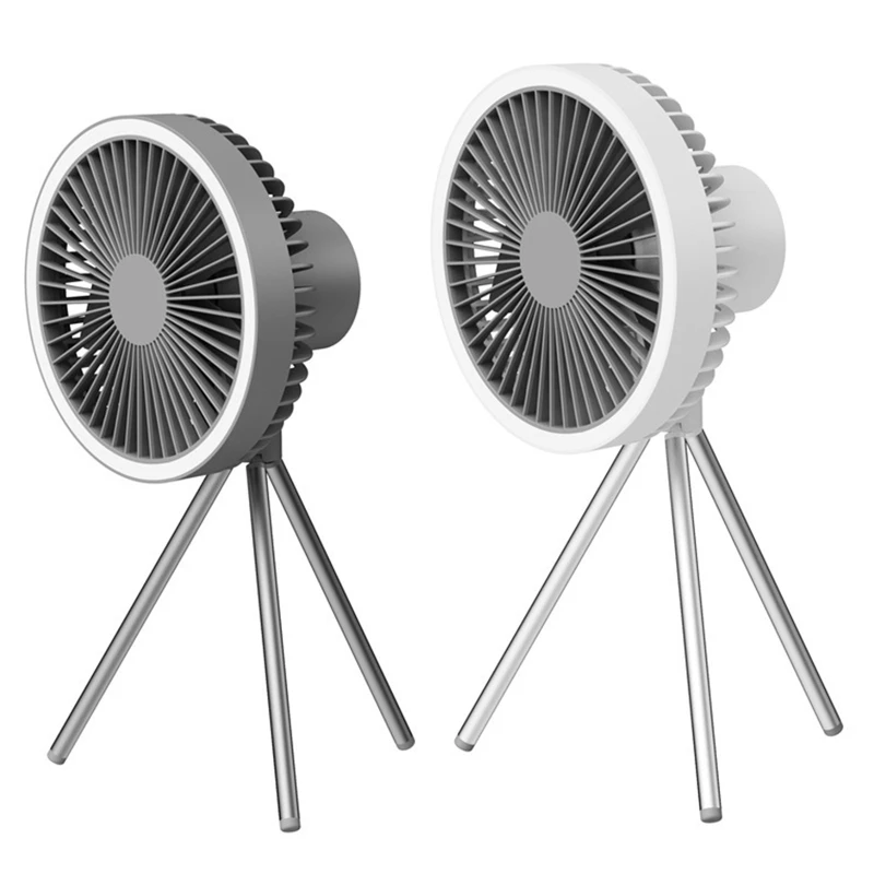 Portable Fan Rechargeable Electric Fan For Outdoor Camping Tent Cooler LED Light
Portable Fan Rechargeable Electric Fan For Outdoor Camping Tent Cooler LED Light
