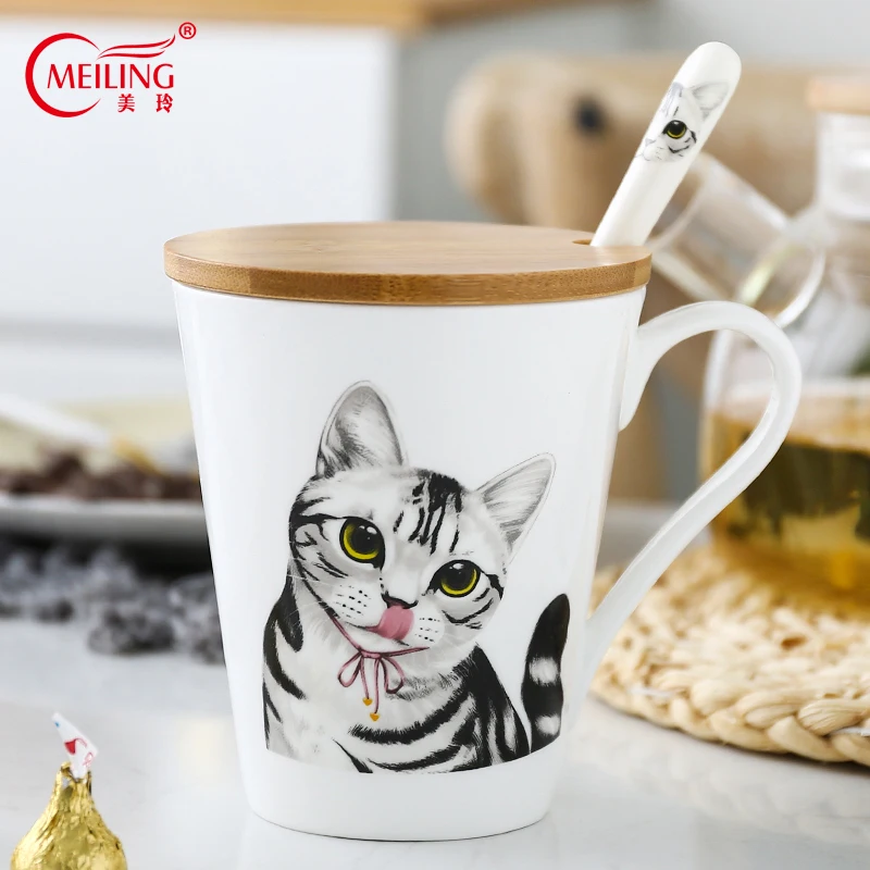 Short haired cat figure animal Coffee Cup Mug Set tableware with wooden Cat Bone cup porcelain wedding anniversary gift
Short haired cat figure animal Coffee Cup Mug Set tableware with wooden Cat Bone cup porcelain wedding anniversary gift