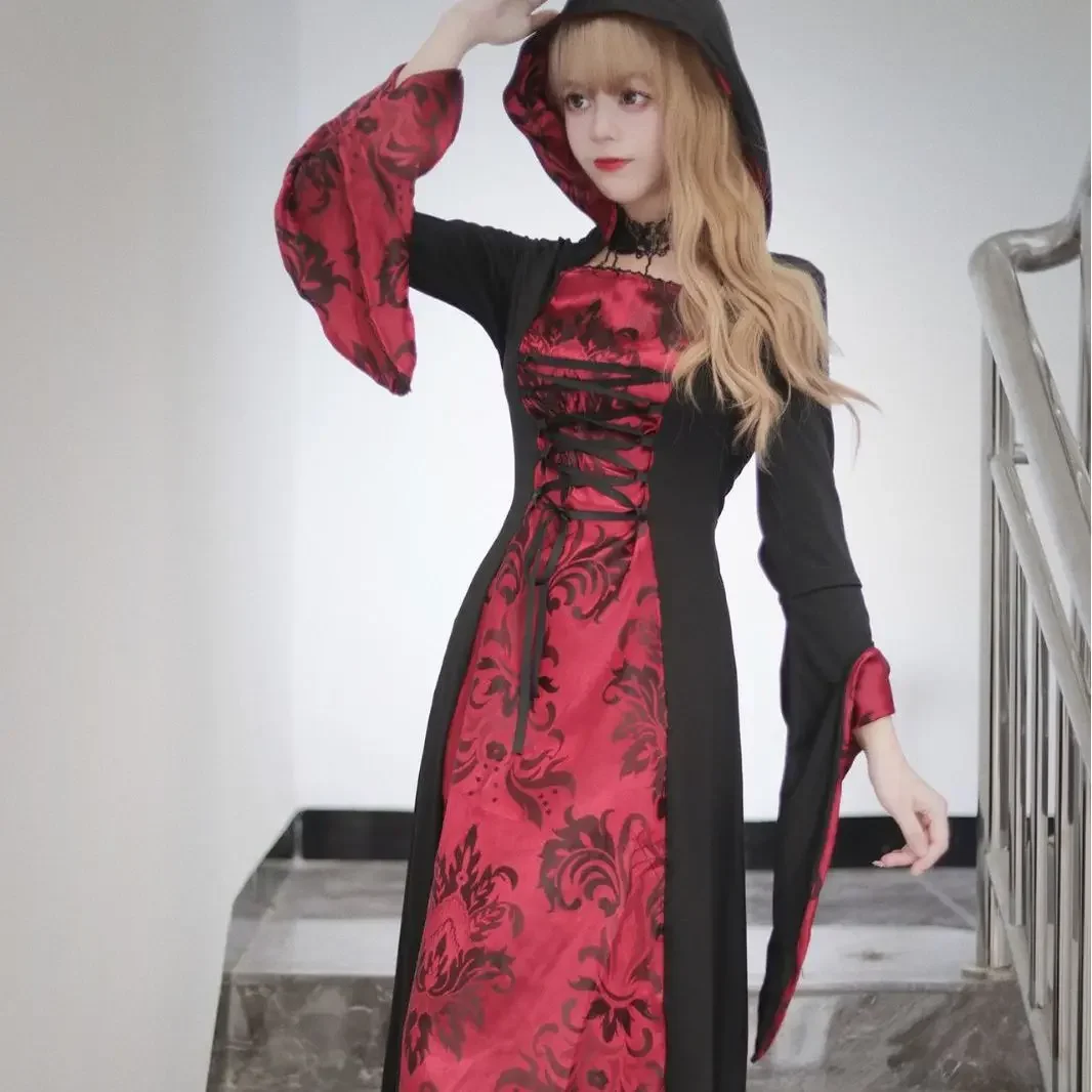 Halloween Cloak Vampire Role Play Costume Prom Witch Dress Up Beautiful Witches Are Always Mysterious.
Halloween Cloak Vampire Role Play Costume Prom Witch Dress Up Beautiful Witches Are Always Mysterious.