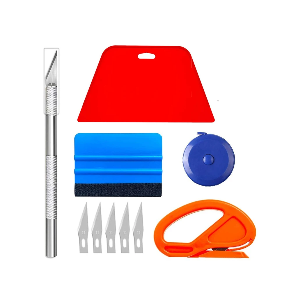 10pcs Car Tools Wrap Film Sticker Wrapping Tool Professional Vehicle Vinyl Wrap Window Tint Film Tool Auto Exterior Accessories
10pcs Car Tools Wrap Film Sticker Wrapping Tool Professional Vehicle Vinyl Wrap Window Tint Film Tool Auto Exterior Accessories