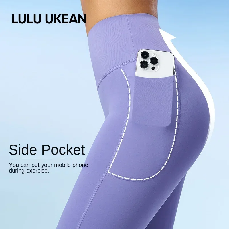 Nude Yoga Pants High WaistAbdominal Contraction Hip Lifting Honey Peach Hips SportsFitnessExternal WearTraceless Crop Pants
Nude Yoga Pants High WaistAbdominal Contraction Hip Lifting Honey Peach Hips SportsFitnessExternal WearTraceless Crop Pants