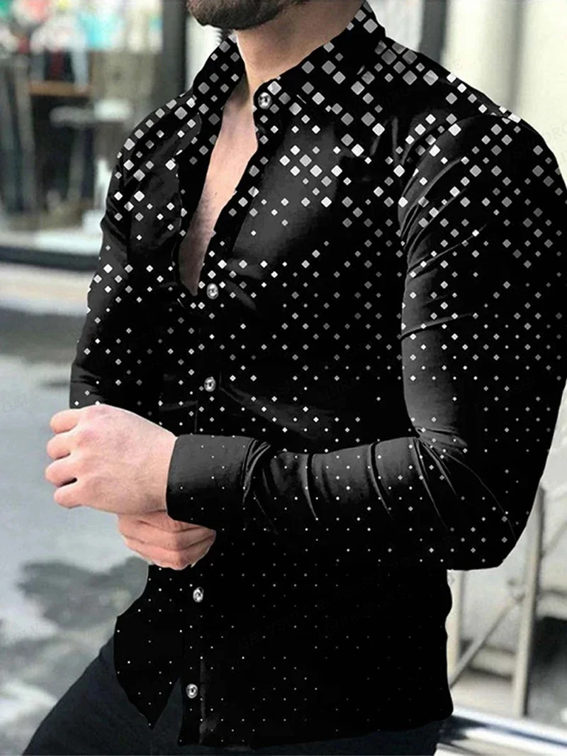 Dazzling Hawaiian Shirt Men's Fashionable Shirt Long Sleeved Beach Shirt Men's Casual Single Breasted Fashionable Men's Shirt
Dazzling Hawaiian Shirt Men's Fashionable Shirt Long Sleeved Beach Shirt Men's Casual Single Breasted Fashionable Men's Shirt