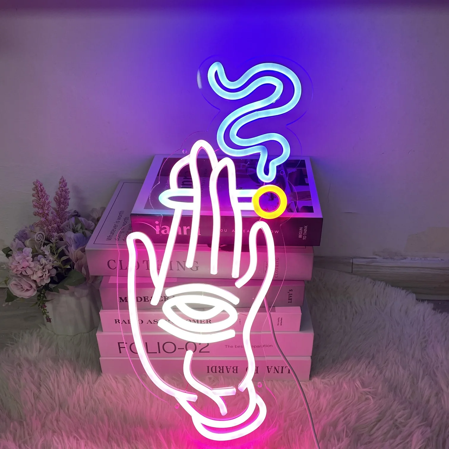 Hand Neon Sign Aesthetic Acrylic Custom LED Light Signs Man Cave Pub Bar Neon Lights for Birthday Holiday Custom Wedding Sign
Hand Neon Sign Aesthetic Acrylic Custom LED Light Signs Man Cave Pub Bar Neon Lights for Birthday Holiday Custom Wedding Sign